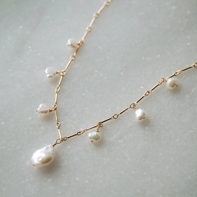 Aegean Pearl Necklace