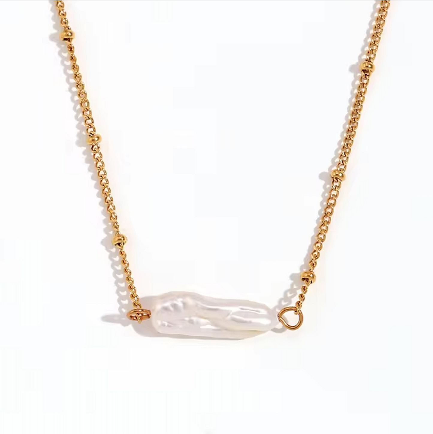 Soleil Pearl Necklace