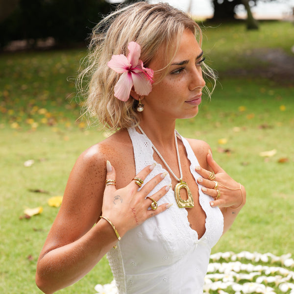 Bloom Stone Earrings