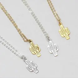 Desert Cactus Pendant