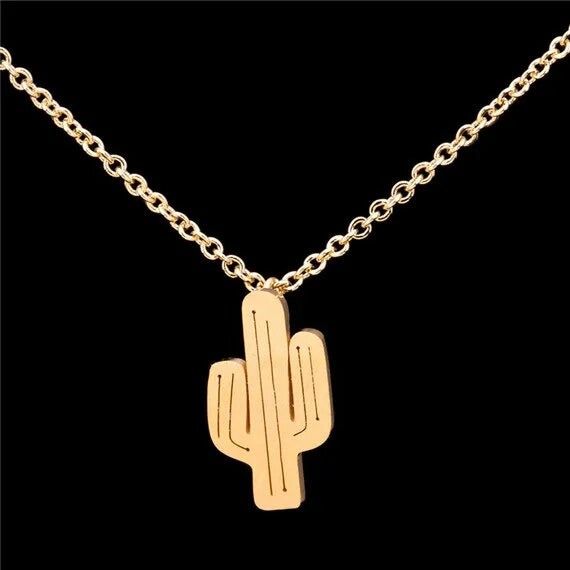 Desert Cactus Pendant