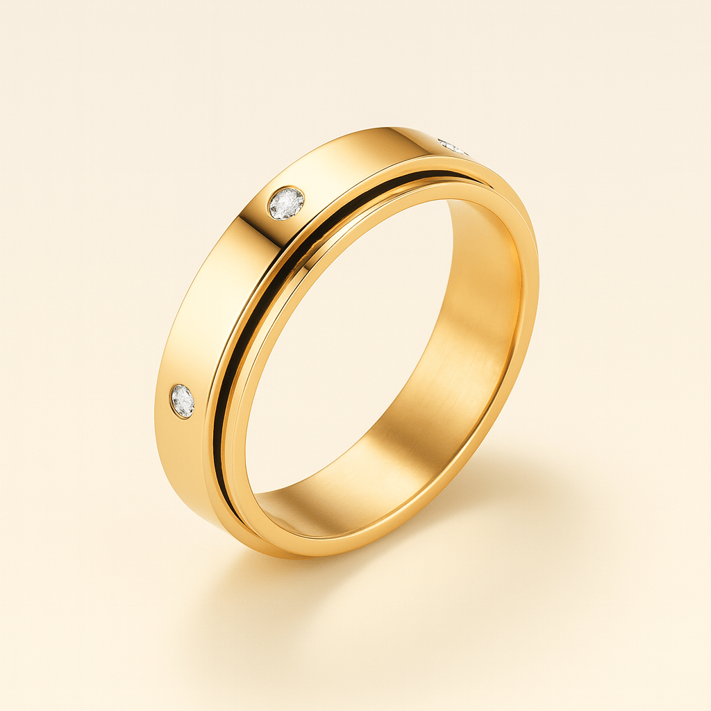 Rotating Love Ring