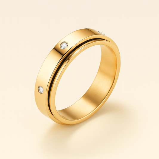 Rotating Love Ring