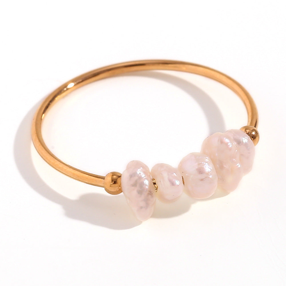Siren Mini Pearl Ring