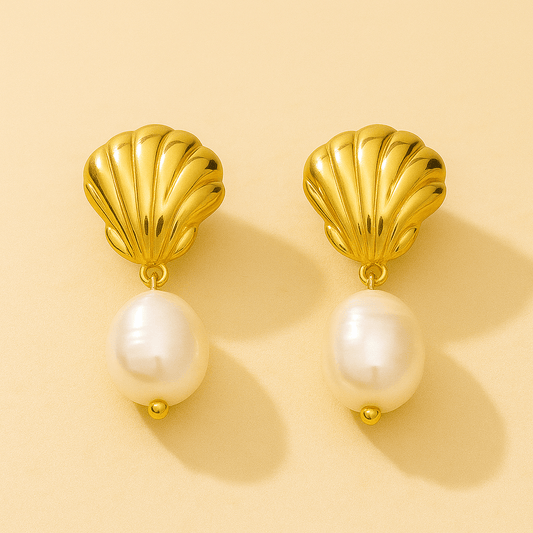 Sunrise Shell Earrings