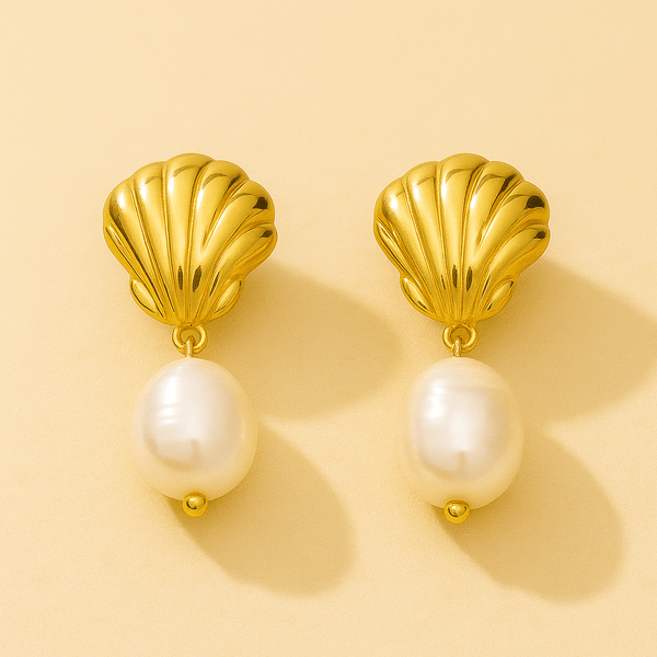 Sunrise Shell Earrings