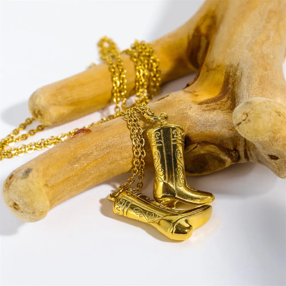 Western Boot Pendant